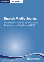 English Profile Journal